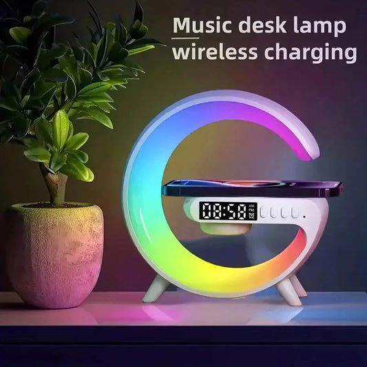 Wireless Charger Station Multifunction RGB